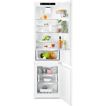 AEG SCE819E5TS CustomFlex beépíthető kombinált hűtőszekrény, NoFrost, 189 cm