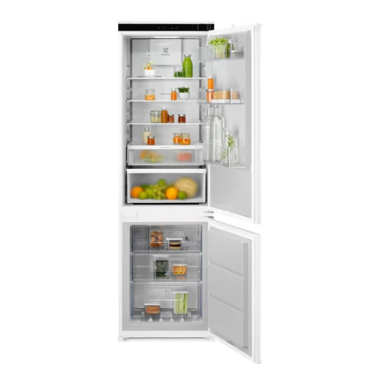 Electrolux ENT6MD18S3 Beépíthető kombinált hűtő, NoFrost, 177,2 cm